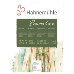 HAHNEMUHLE - Block Técnica Mixta Bamboo 265gr 42x56cm 25Hojas