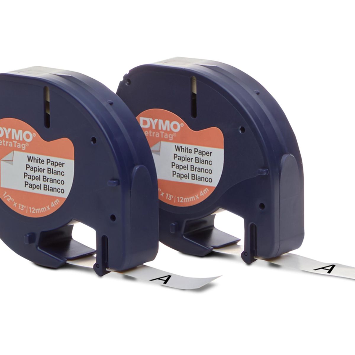 DYMO - Etiqueta Papel Dymo 12mmx4m Blister X2