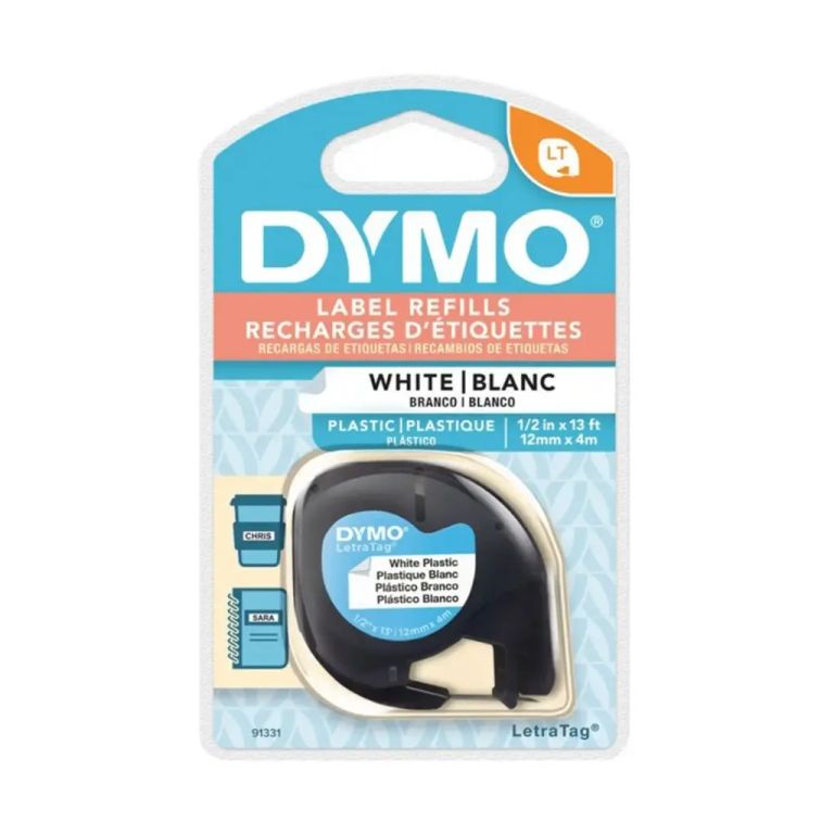 Cinta LT Plasticas de Colores 12mm x 4mt Blanco