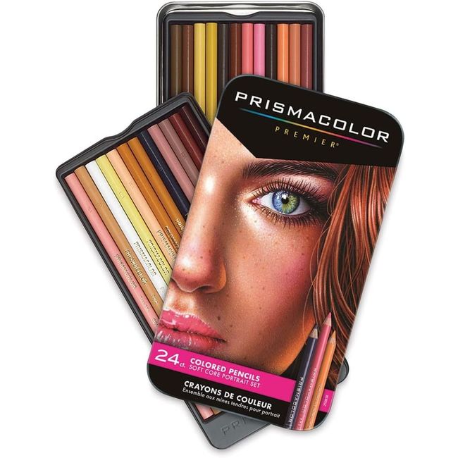 PRISMACOLOR - Lápices de Colores Prismacolor Retrato Set 24