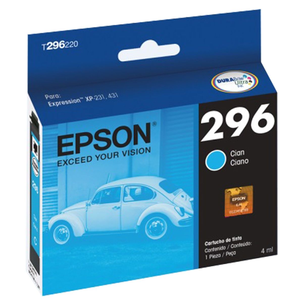 EPSON - Tinta Original Cartucho de tinta epson 296 cyan EPSON
