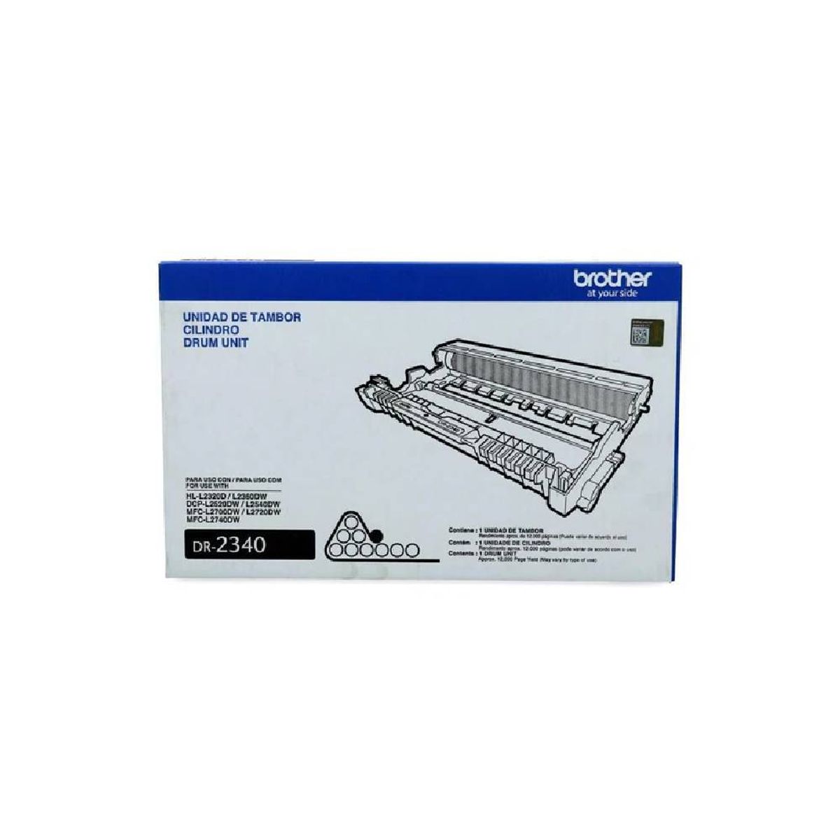 BROTHER - Tambor Original Brother DR2340 para 12000 paginas BROTHER