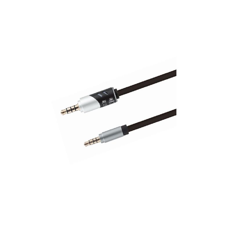 BESTLINK - Cable Audio Aux 35mm Plug 35mm 15m Bestlink Conector 180° - Negro