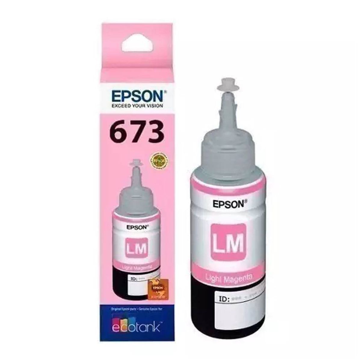 EPSON - Tinta Botella Epson T673 Ecotank 70ml Magenta Claro EPSON