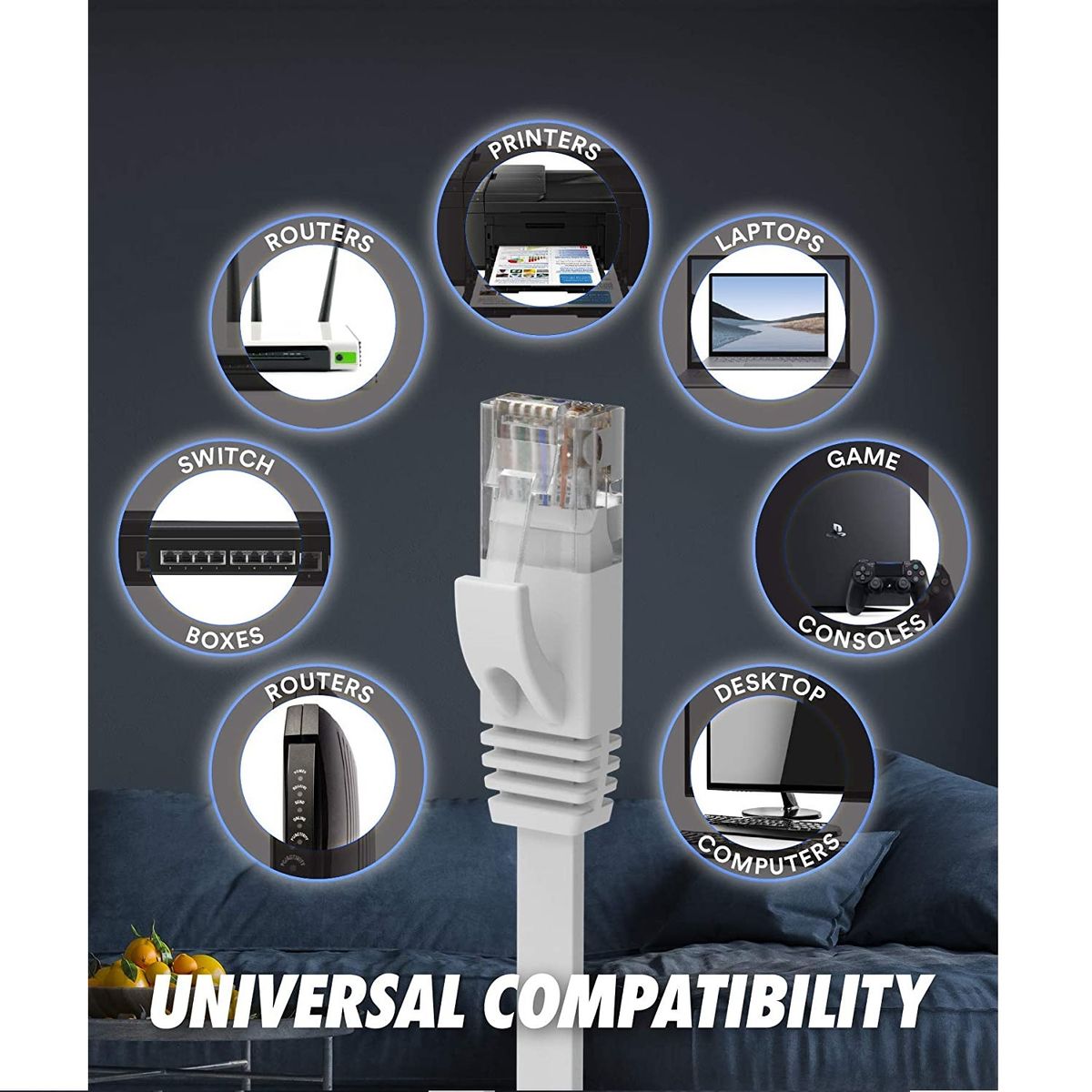 ULINK - Cable Utp Cat 6 Rj45 Armado 50cm Ulink ULINK ULINK