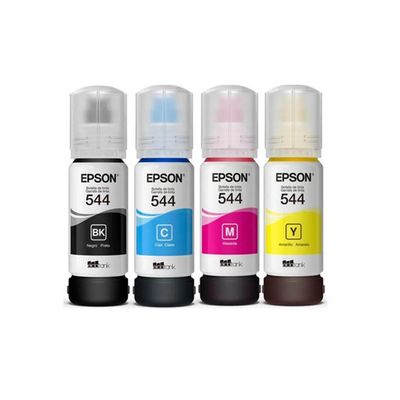 Imagen 2 del producto Tinta 544 Pack 4 Colores Negro Cian Magenta Amarillo