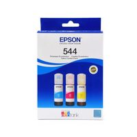 Tinta 544 Pack 3 Colores Cian Magenta Amarillo