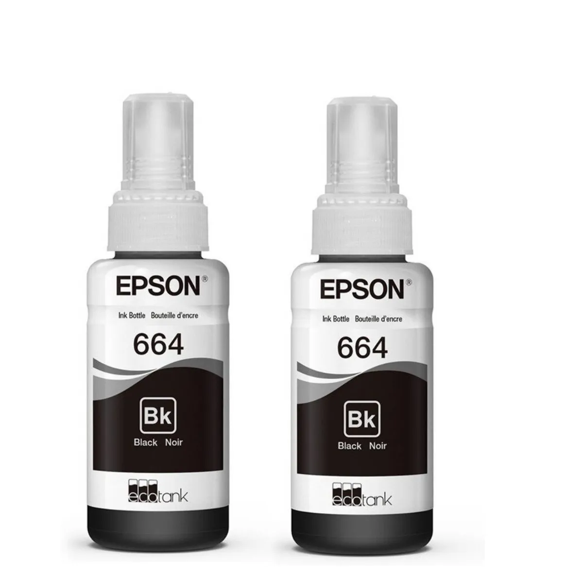 EPSON - Tinta Epson 664 Pack 2 Unidades Color Negro T664120 EPSON EPSON