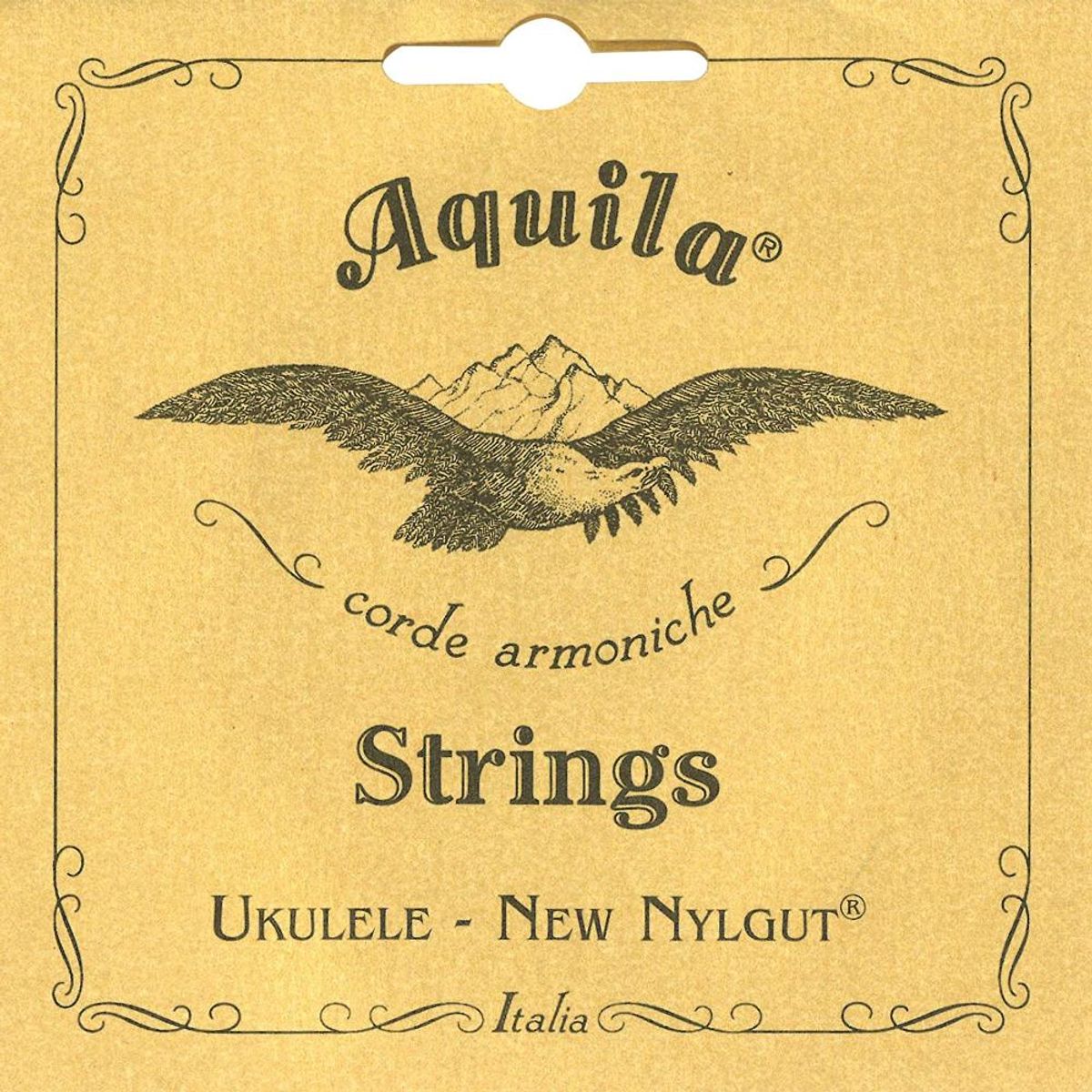 AQUILA - Set de Cuerdas para Ukelele Soprano Aquila New Nylgut 4U - Crema