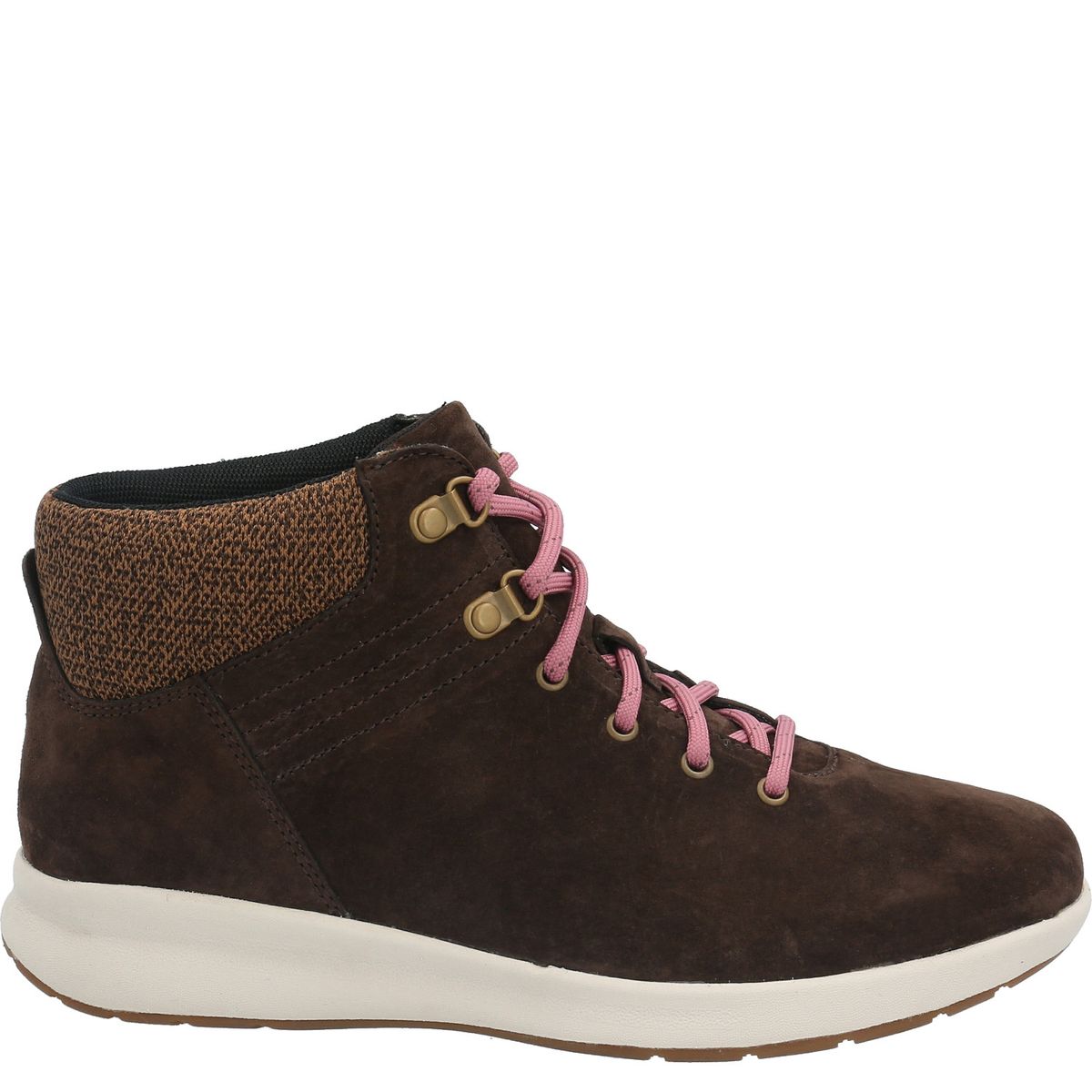 HUSH PUPPIES - Zapatilla Cuero Mujer Spinal Lace B Choco HUSH PUPPIES