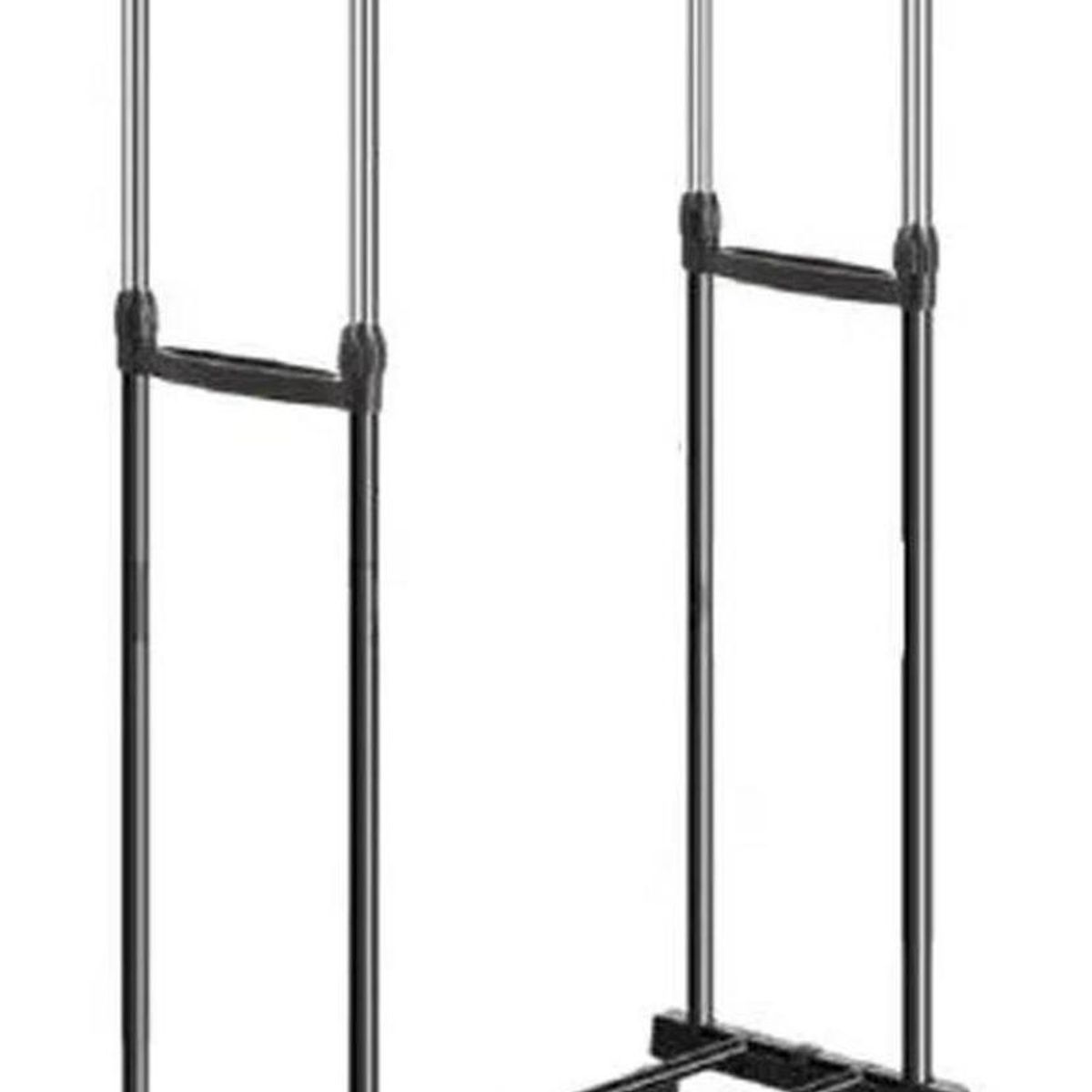 IMPORTCLICK - Perchero Doble Organizador Colgador Ruedas