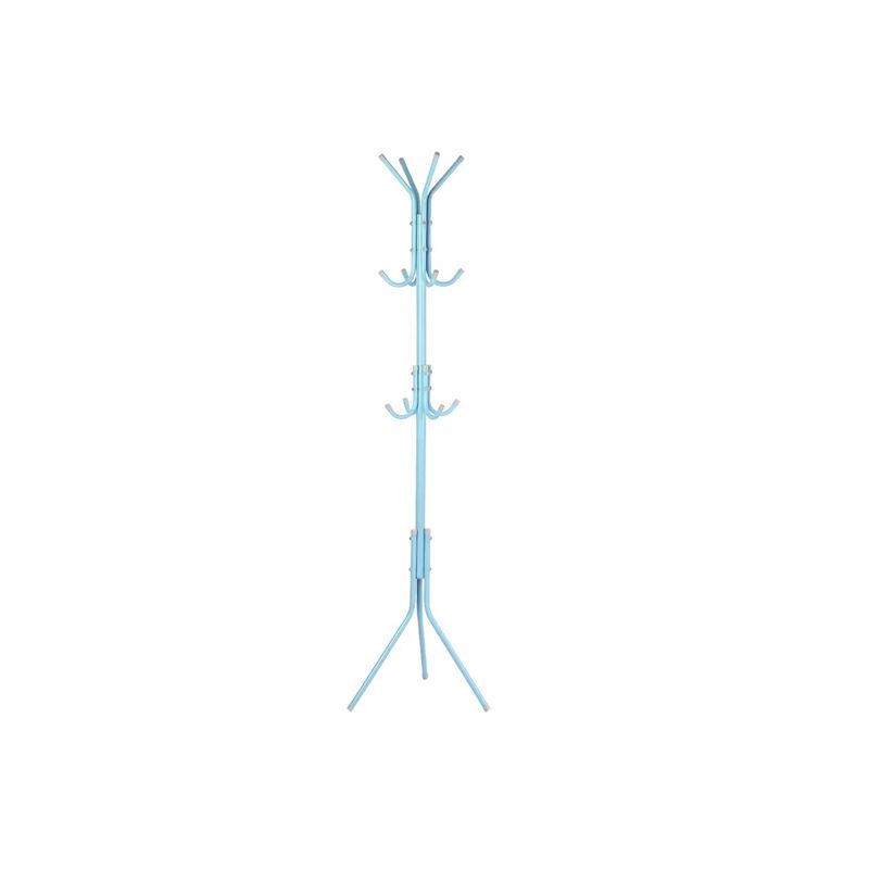 IMPORTCLICK - Colgador Perchero Metálico Trípode Celeste 165cm x 42cm