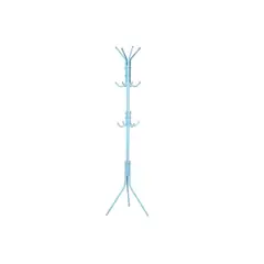 IMPORTCLICK - Colgador Perchero Metálico Trípode Celeste 165cm x 42cm