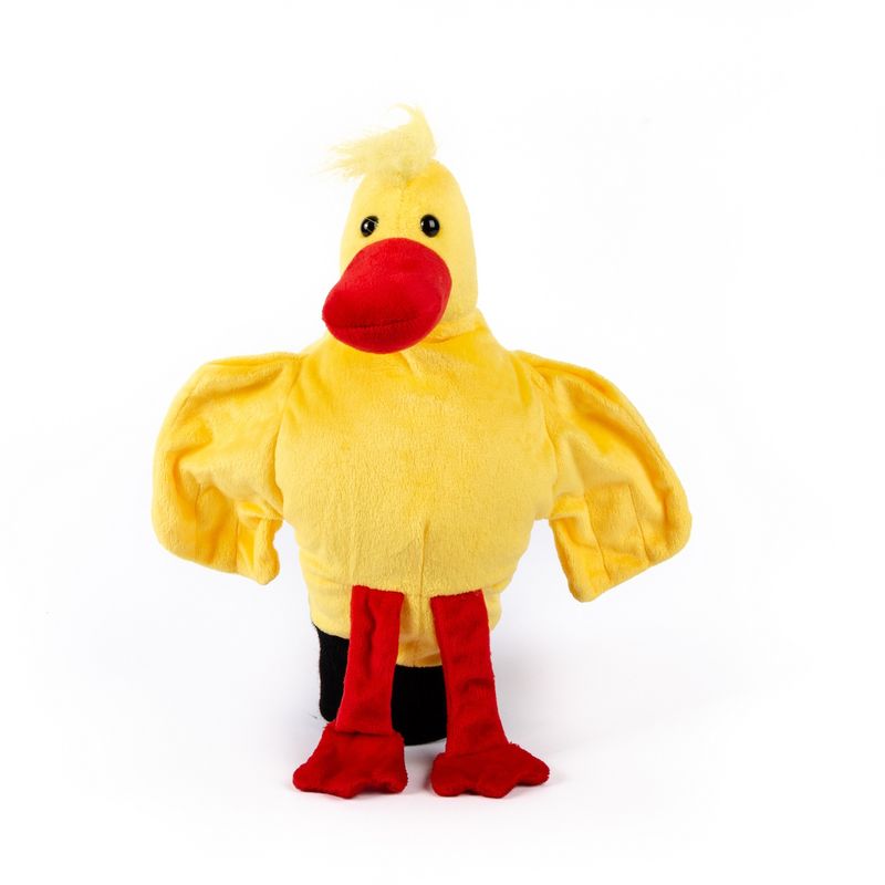 SEIGARD - Títere de Mano Jumbo Pato 32898 Color Amarillo