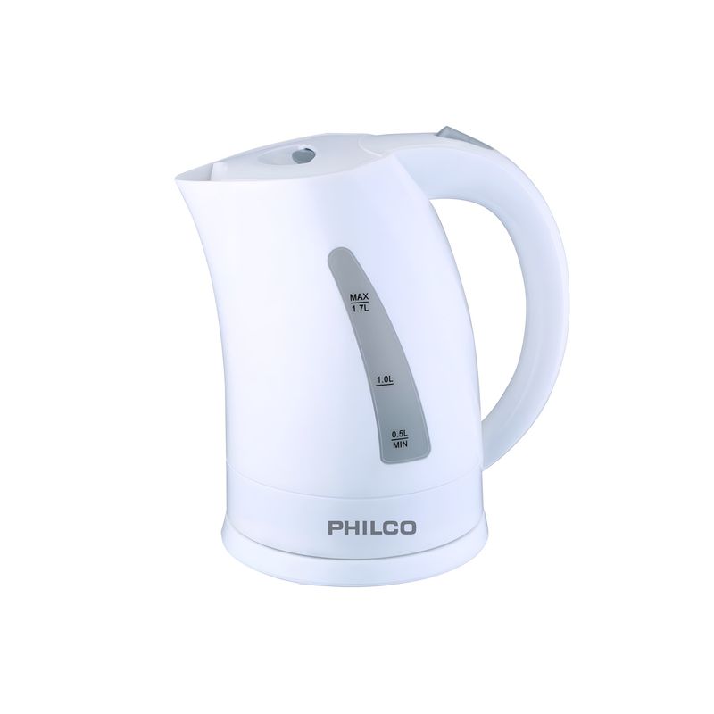 PHILCO - Hervidor Eléctrico Philco Blanco 1.7L 2200W K-17WH Giratorio