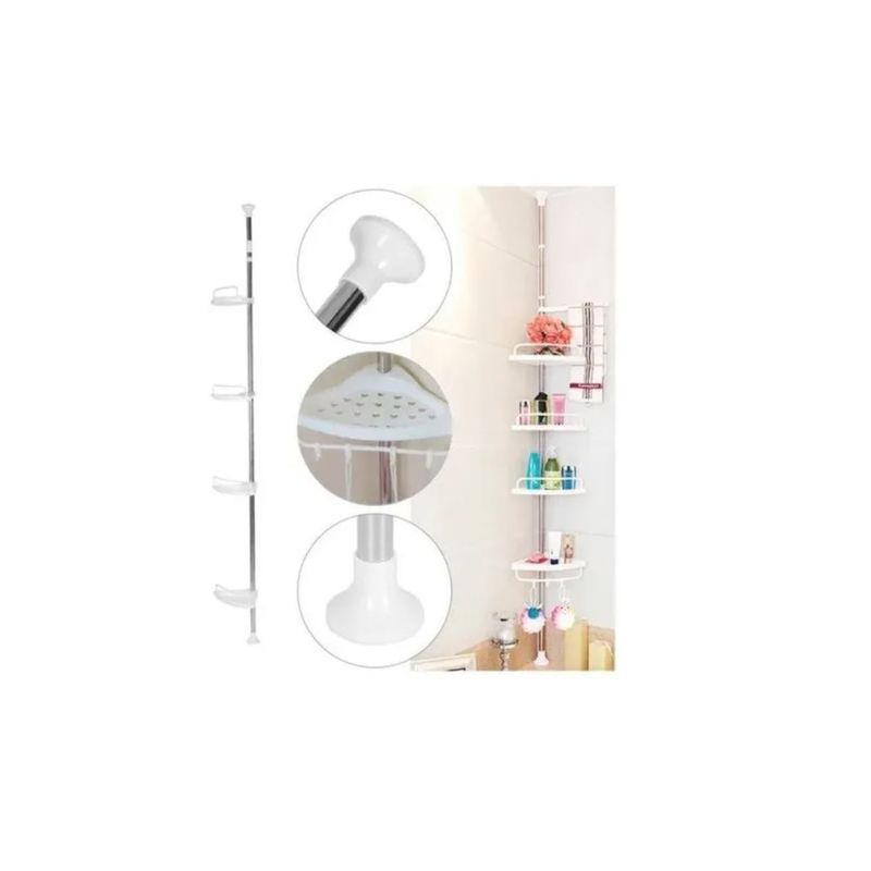 GENERICO - Organizador Ducha Baño Cocina Estantes Vertical