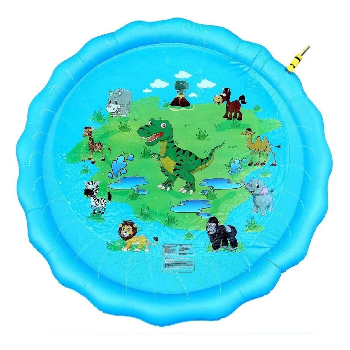 IMPORTCLICK - Piscina Alfombra Infantil Regadera De Agua 150 CM Azul