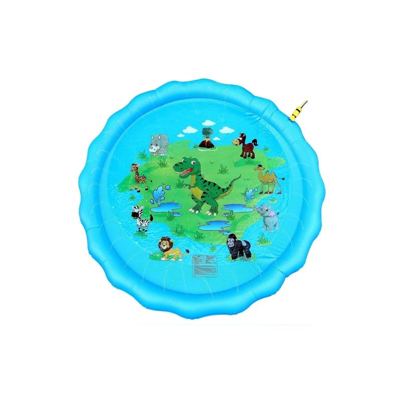 IMPORTCLICK - Piscina Alfombra Infantil Regadera De Agua 150 CM Azul