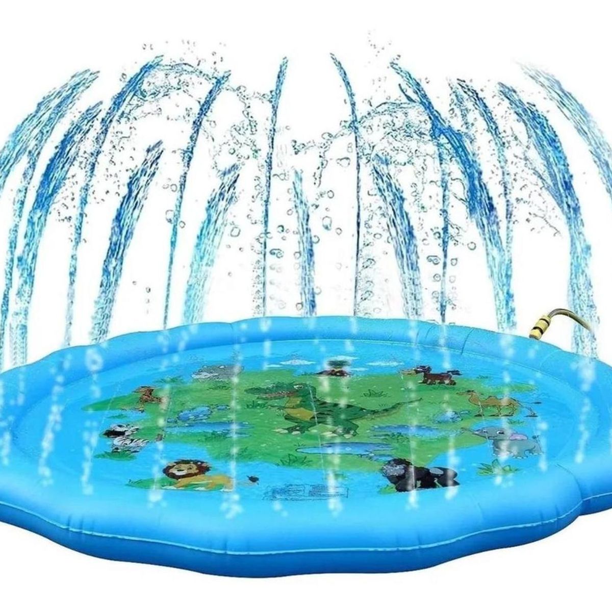 IMPORTCLICK - Piscina Alfombra Infantil Regadera De Agua 150 CM Azul