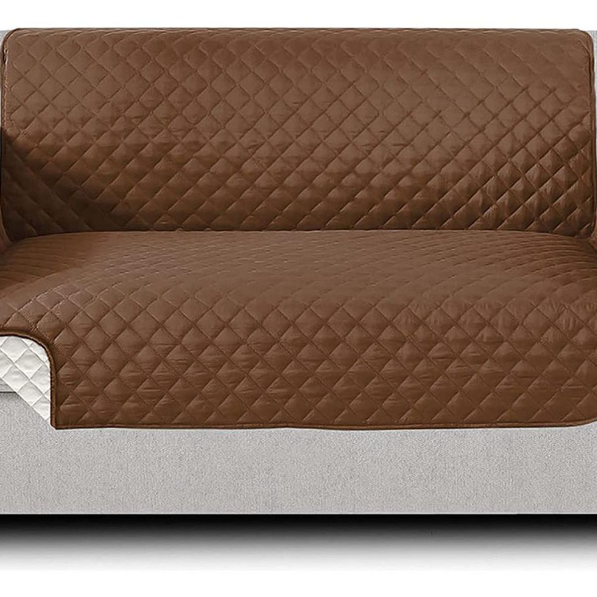 IMPORTCLICK - Funda Cobertor Protector Sofá Sillón 2 Cuerpos Café - Café
