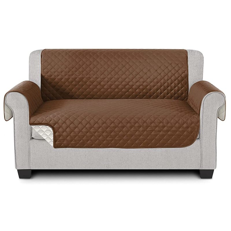 IMPORTCLICK - Funda Cobertor Protector Sofá Sillón 2 Cuerpos Café - Café