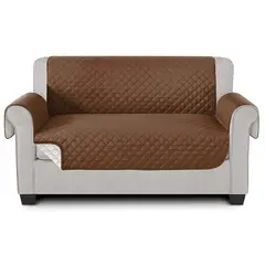 IMPORTCLICK - Funda Cobertor Protector Sofá Sillón 2 Cuerpos Café - Café
