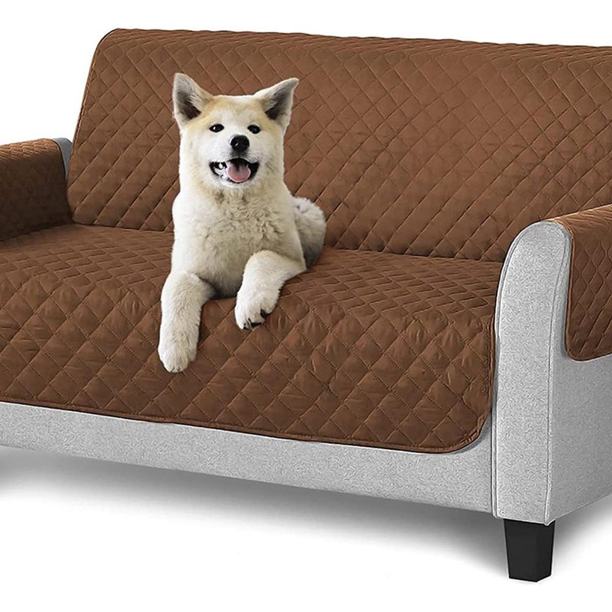 IMPORTCLICK - Funda Cobertor Protector Sofá Sillón 2 Cuerpos Café - Café