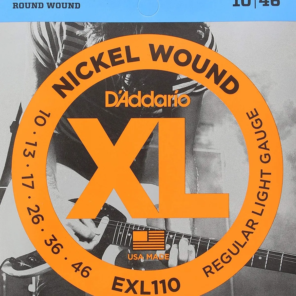 DADDARIO - Cuerdas Guitarra Electrica D'Addaro EXL110 Nickel Wound