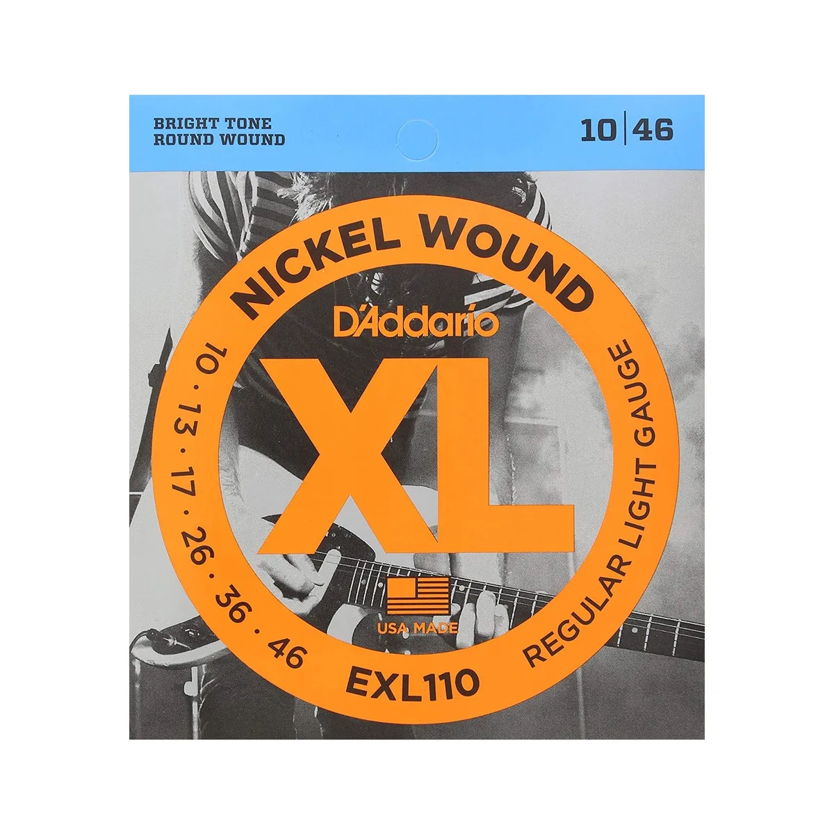 DADDARIO - Cuerdas Guitarra Electrica D'Addaro EXL110 Nickel Wound