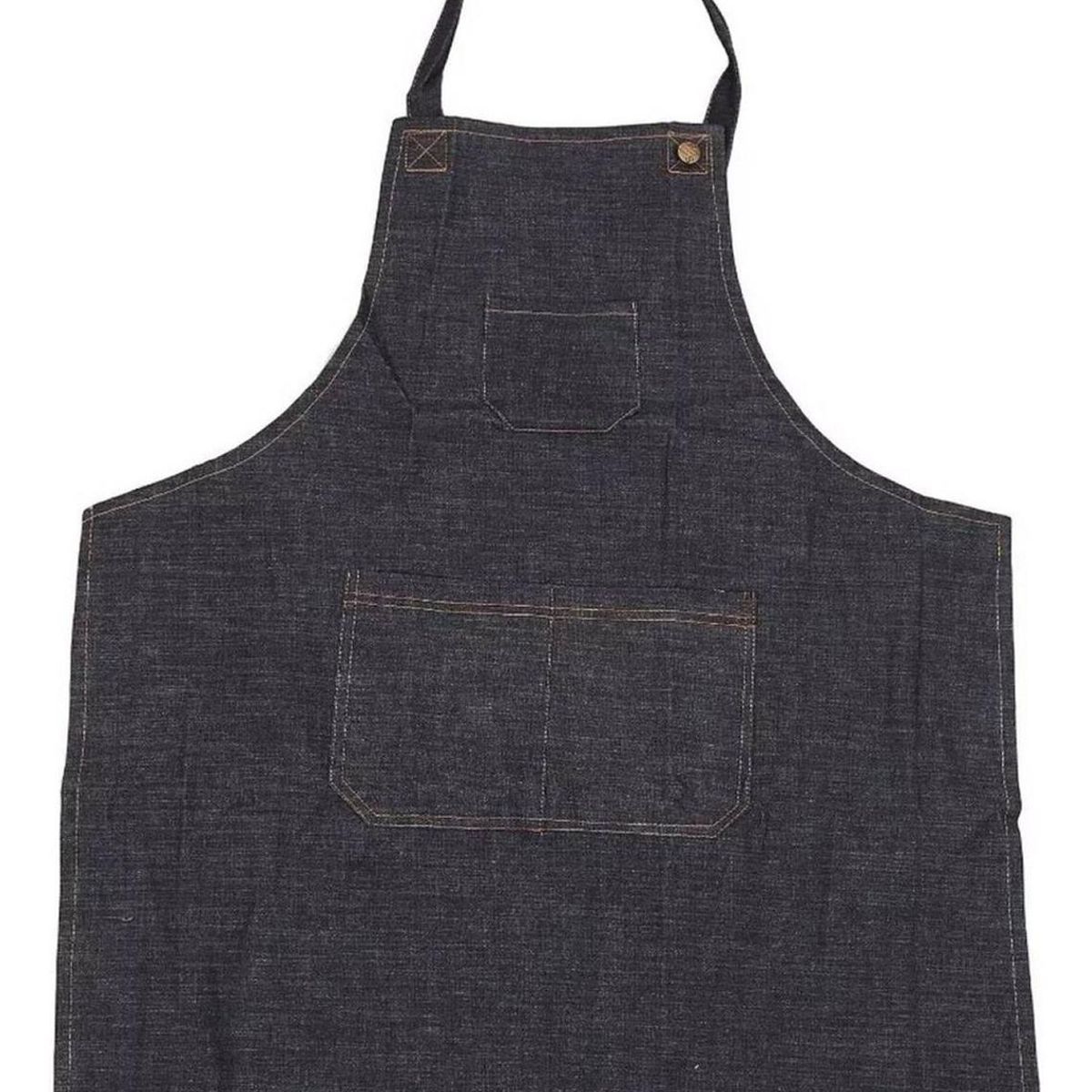IMPORTCLICK - Pechera Delantal Mezclilla Jeans Cocina Asados