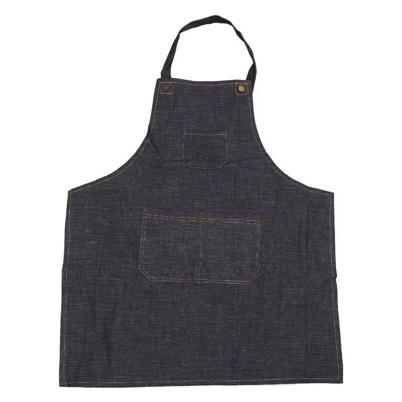 IMPORTCLICK - Pechera Delantal Mezclilla Jeans Cocina y Asados