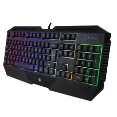 HP - Teclado Gamer K110 RGB PARA PC/ PS5/ PS4/ XBOX/ N. Switch - Negro