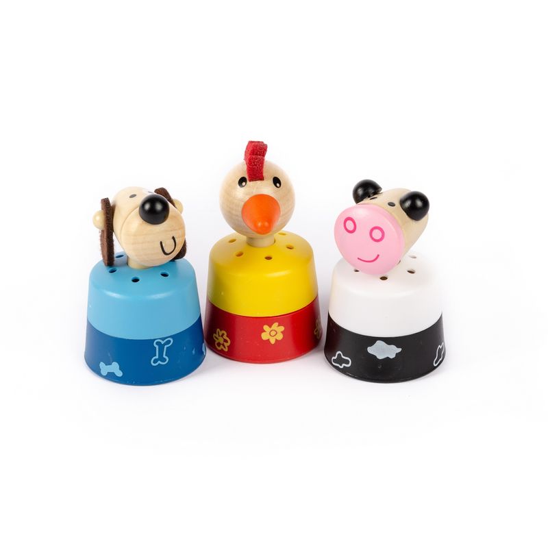 SEIGARD - Animales Con Sonidos 3 Unidades MS200801 Color Variado