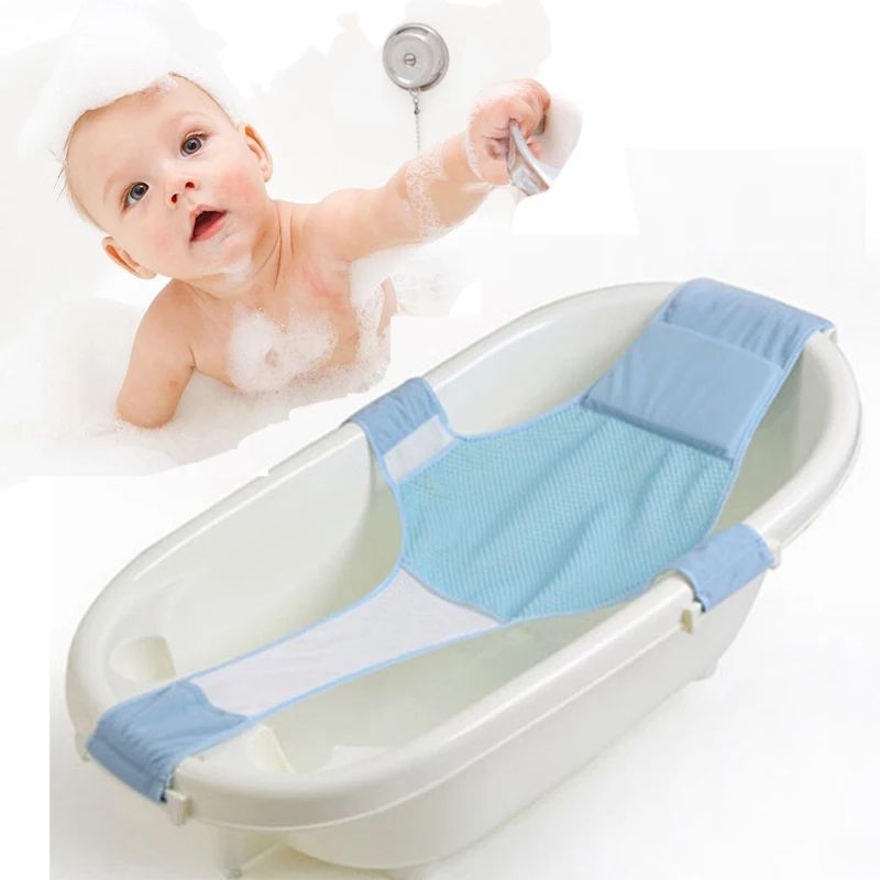 GENERICO - Adaptador Hamaca Para Bañera o Tina Bebé Celeste