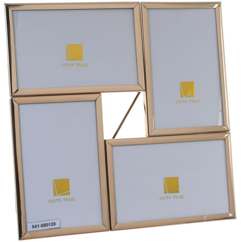 MALLORCA - Porta Retrato Decorativo Multiple Friburgo Gold