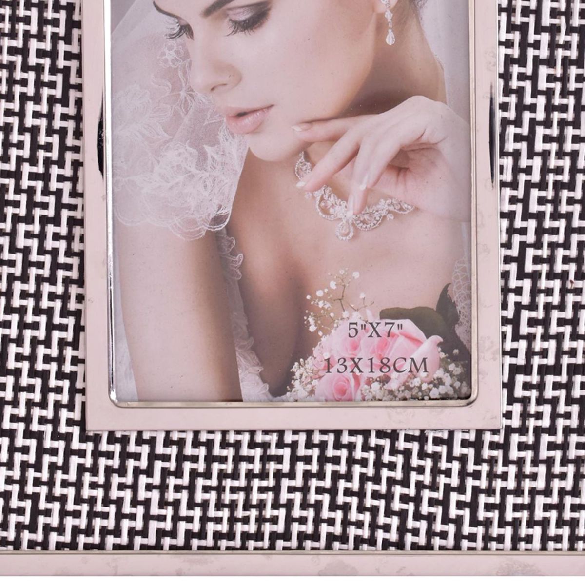 MALLORCA - Porta Retrato Decorativo Basilea Silver