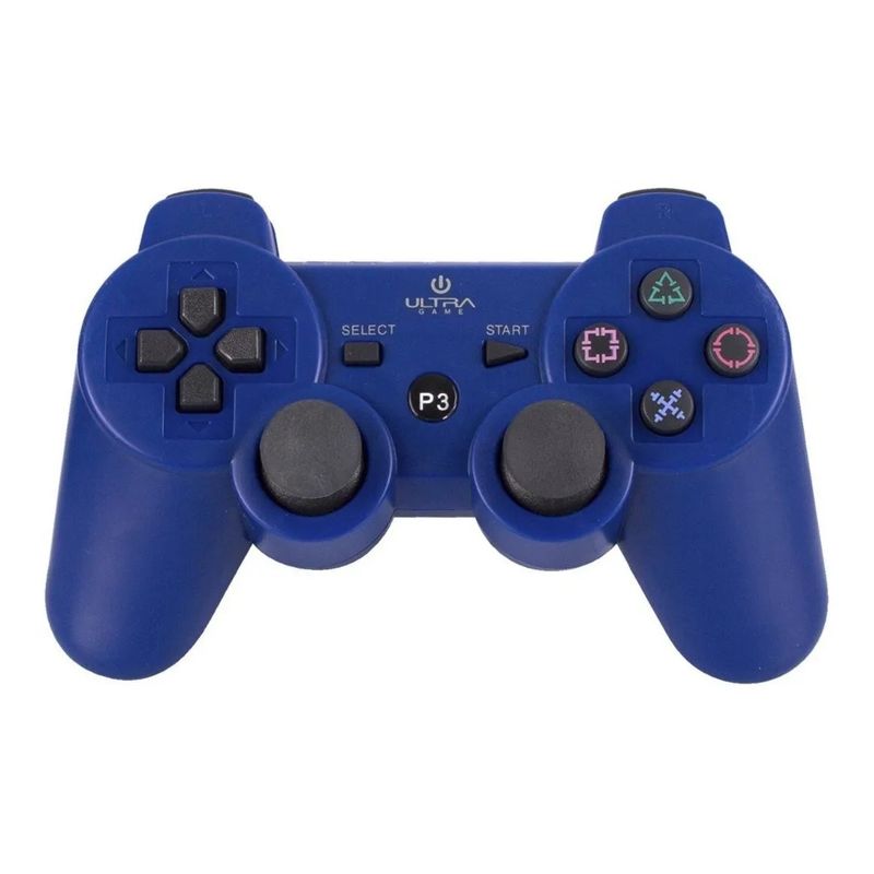 ULTRA - Control Joystick Ps3 Con Bluetooth Ultra Azul