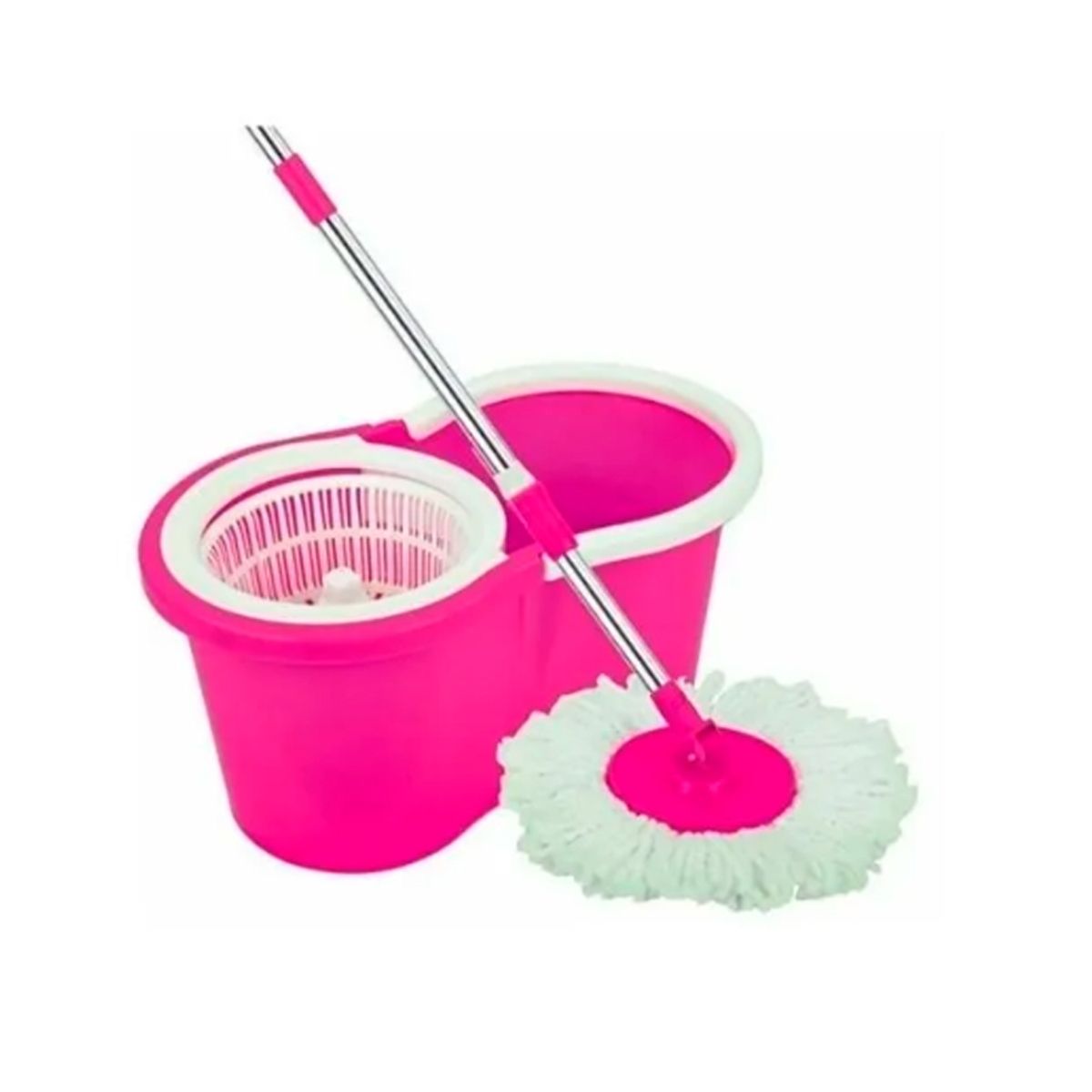 GENERICO - Mopa Trapeador Giratoria 360 Metalica