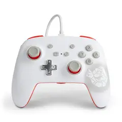 POWERA - Control Wired Mario White Ed - Switch - Sniper