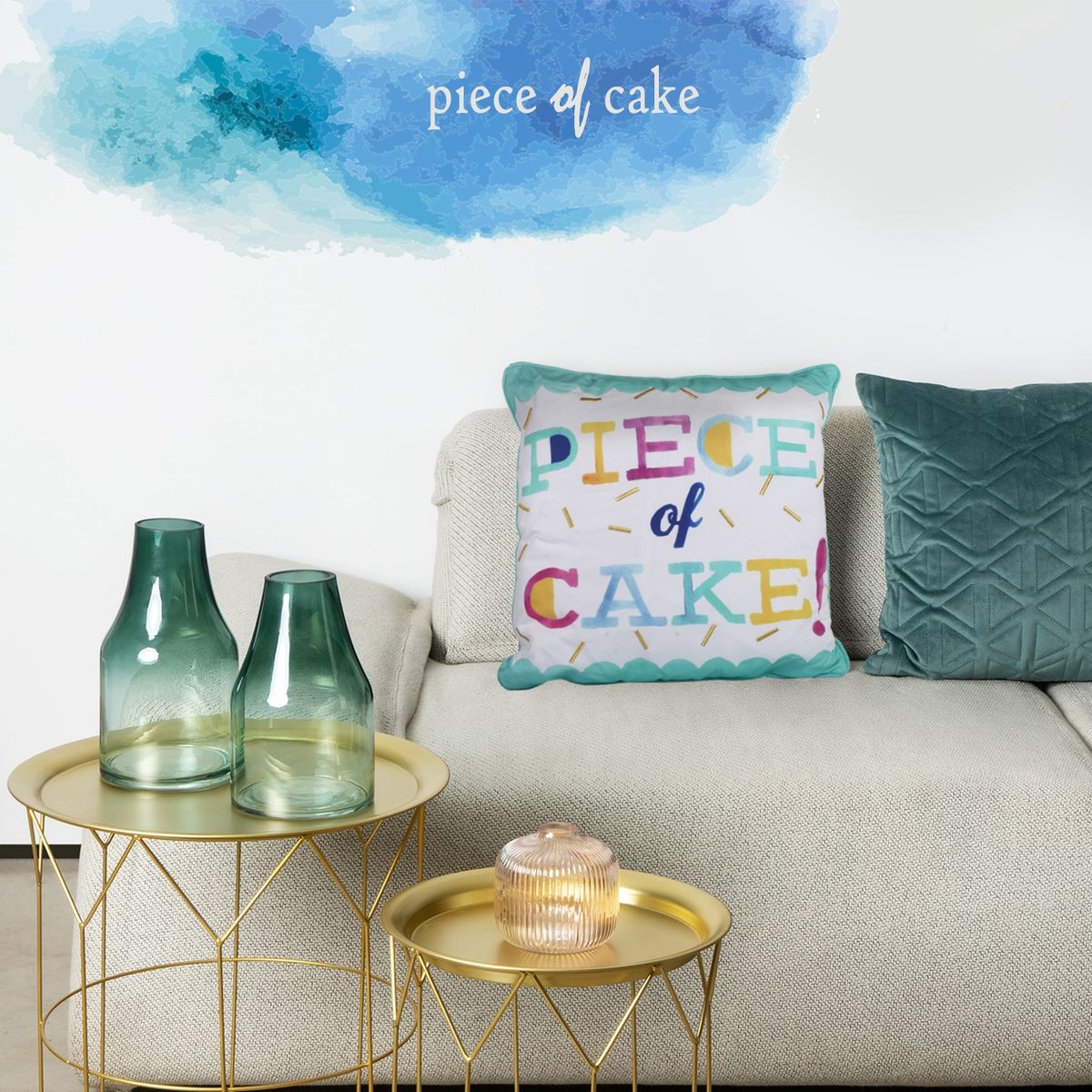 MALLORCA - Cojin Decorativo Juvenil Cake