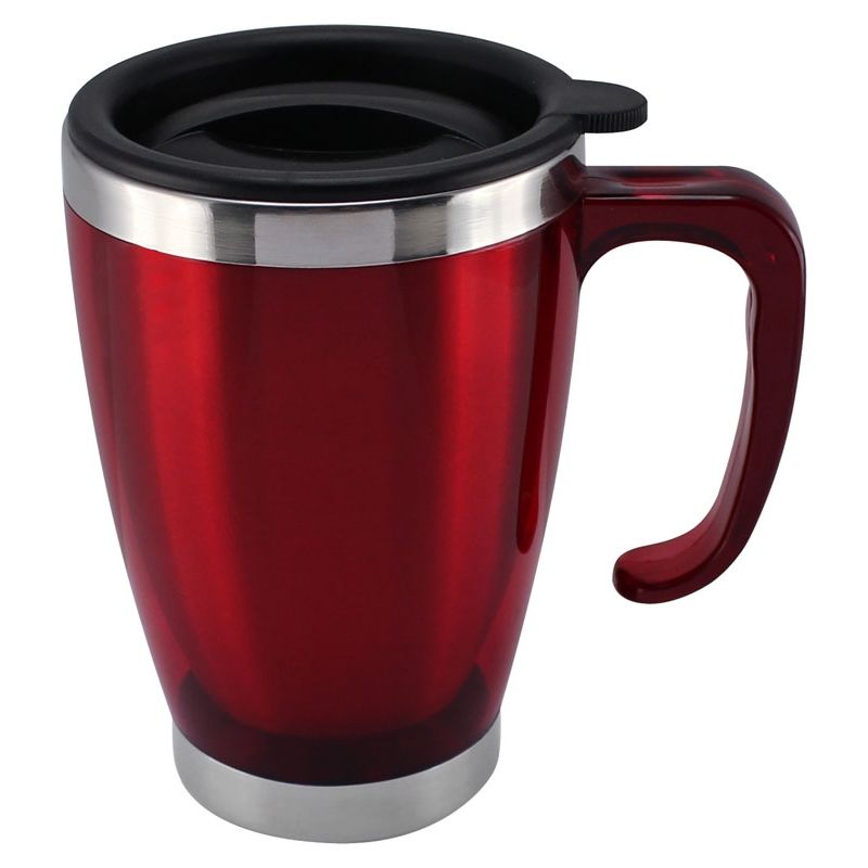 GENERICO - Mug de Acero Inoxidable 440cc Rojo
