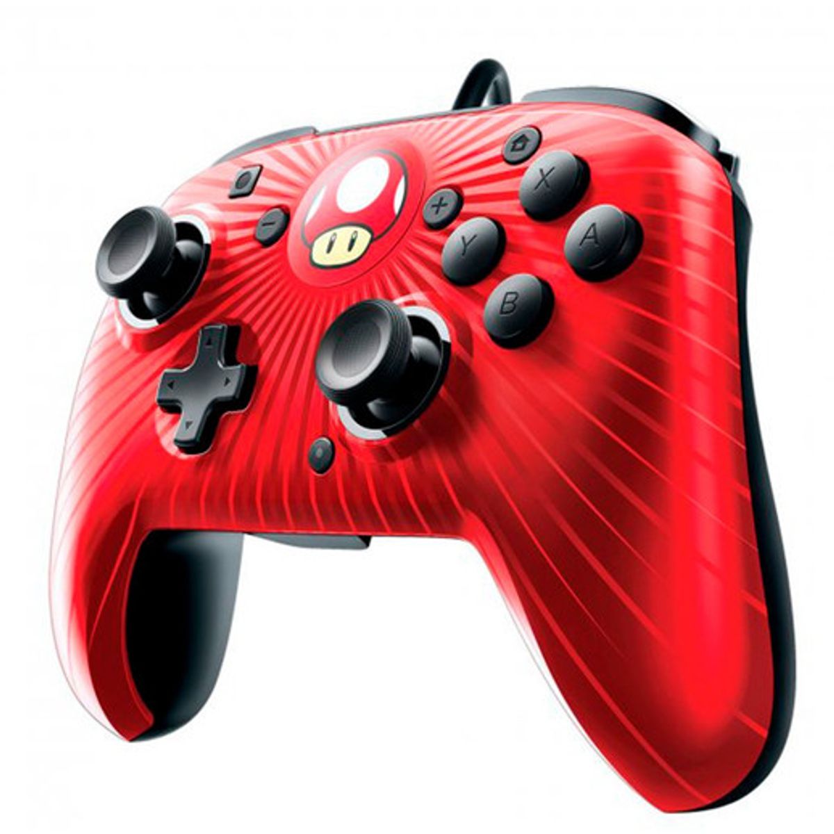 PDP - Control Wired PDP Mario Red Mushroom Ed - Switch - Sniper