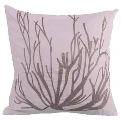 MALLORCA - Cojín Decorativo Coral Blanco