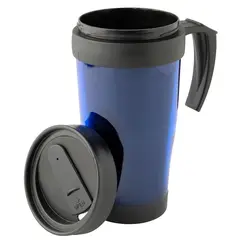 GENERICO - Mug Térmico Plástico 450 cc Azul