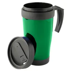 GENERICO - Mug Térmico Plástico 450 cc Verde