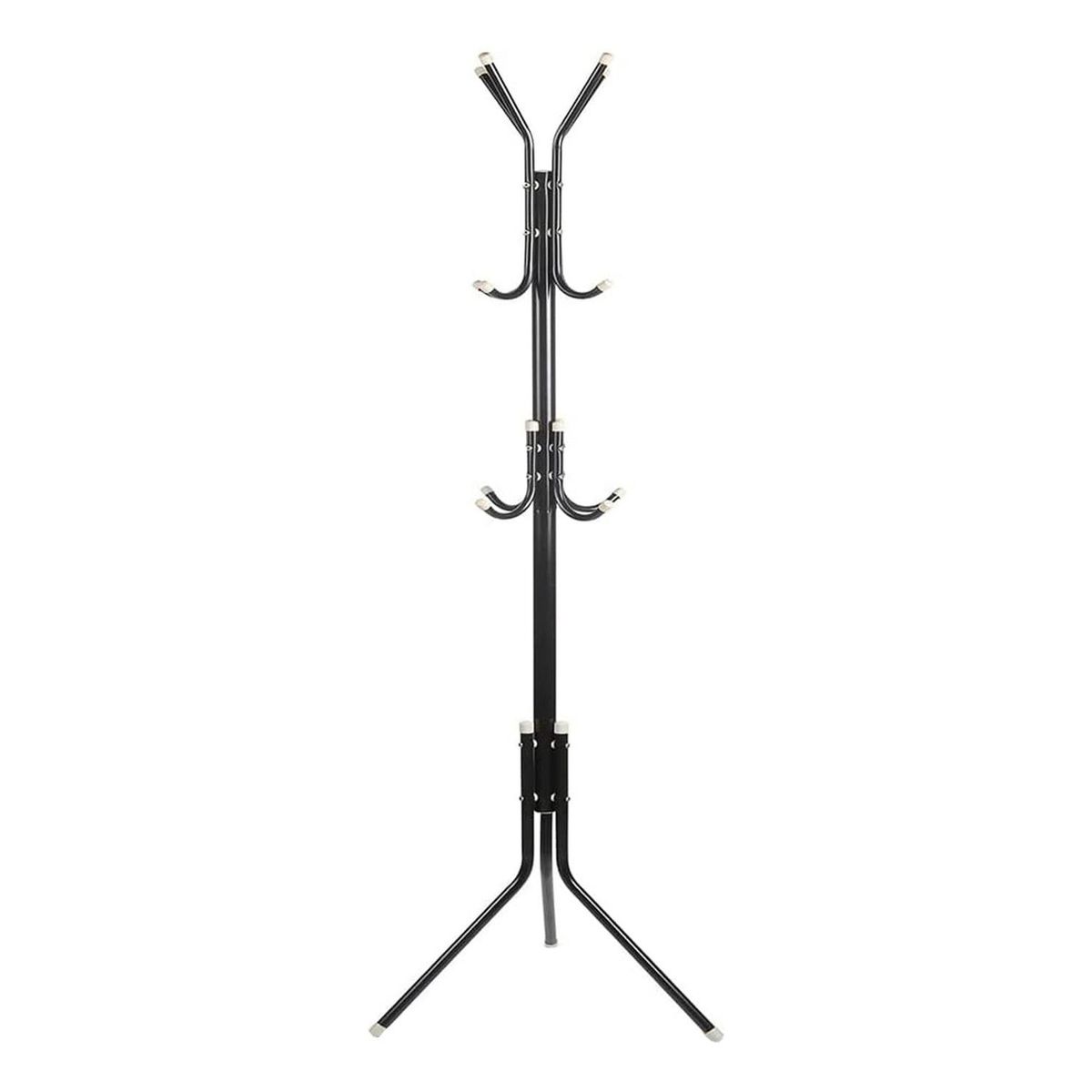 IMPORTCLICK - Colgador Perchero Metálico Trípode Negro 165cm x 42cm
