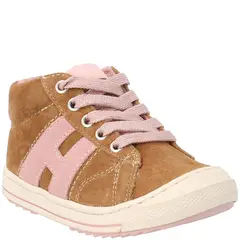 HUSH PUPPIES - Zapatilla Cuero Niña Hercules Café [26-29]