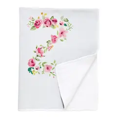 TUYO PRINT - Manta Polar Letras Vintage Z