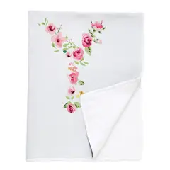 TUYO PRINT - Manta Polar Letras Vintage Y