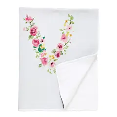 TUYO PRINT - Manta Polar Letras Vintage V